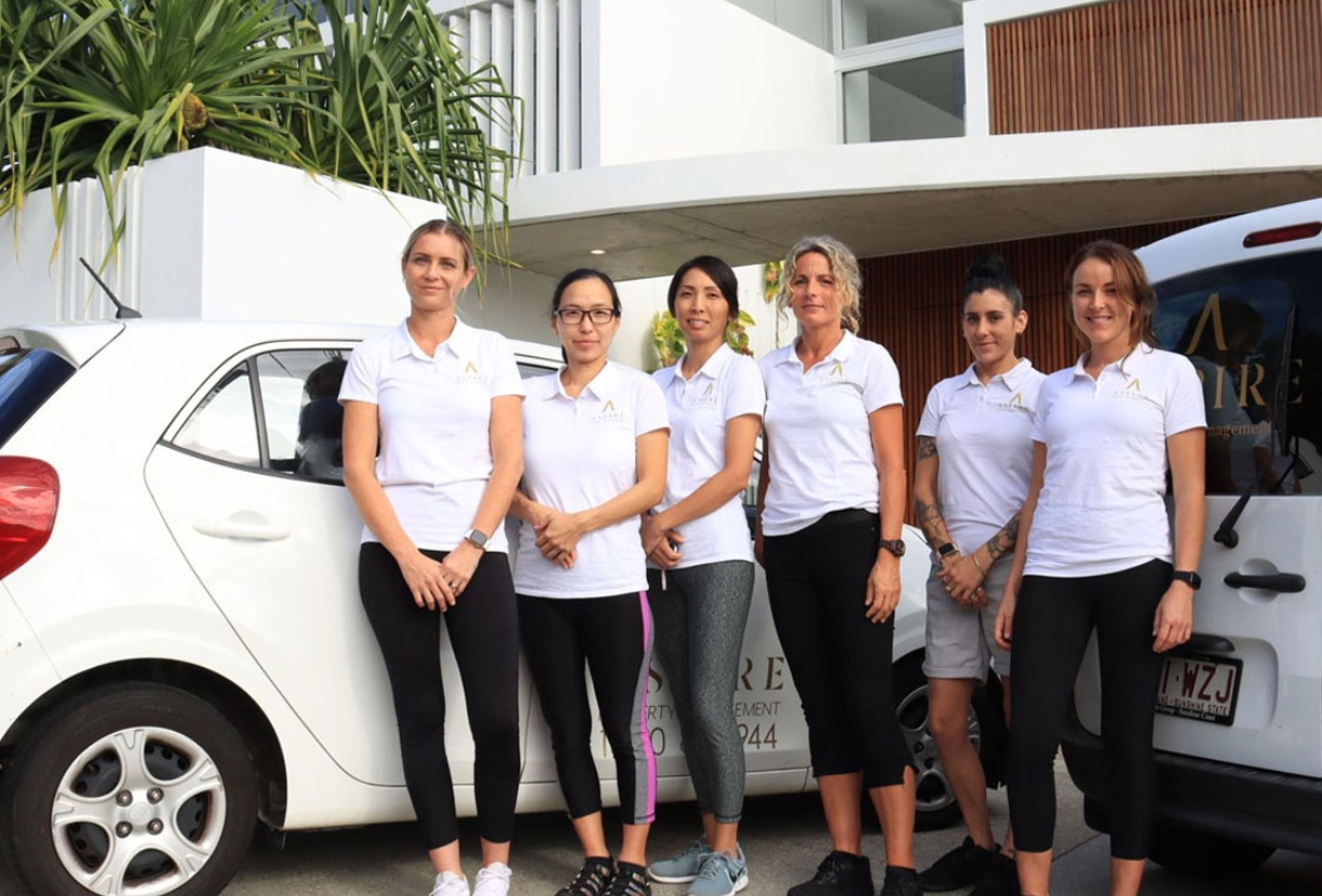 holiday property service team