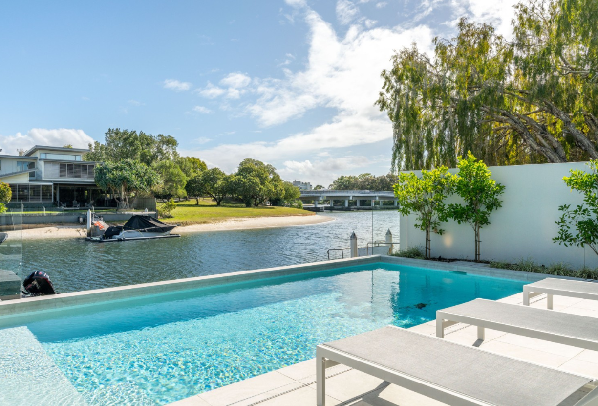 holiday home with pool